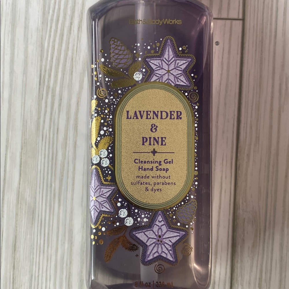 LAVENDER CLOUD/LAVENDER & PINE Cleansing Gel Hand Soap 2 Pack - Picture 4 of 5